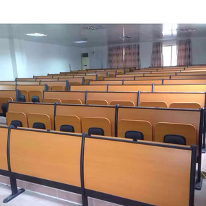 Starlight School <b>Desk</b> Chair Row <b>Solid</b> <b>Wood</b> Tiered Seating For Classroom Use - Product Image 2