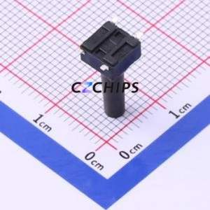 UK-B0228-G15-160 Tactile Switch SMD-4P,6x6mm Switch Single Pole Single Throw Round Button 1.6N Vertical Mount - Product Image 2