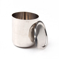 Creuset en argent de haute pureté 99,99 %, 50 ml, pour laboratoire, marque JYDZ, modèle Ag-1
