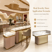 Offre Spéciale personnalisable Design intérieur bijoux vitrine meubles classiques à la mode pour centre commercial bijoux kiosques vitrines