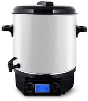 Autocuiseur Électrique Multifonctionnel en Acier Inoxydable 27L 1800W pour la Mise en Conserve de Fruits et de Confitures