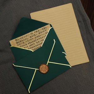 Papel de Carta Vintage con Diseño de Rosas, Rectangular, Kraft, Ecológico, Estilo Europeo - Product Image 3