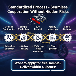 Nouveau système d'échappement complet pour moto Citing Vs4oo - Product Image 5