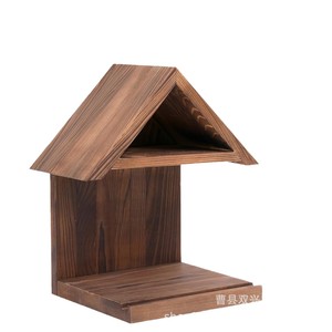 Wooden Bookshelf House Shape 3 Layers Storage Rack <b>Desk</b> Organizer Office Reading <b>Shelf</b> Decor - Product Image 2