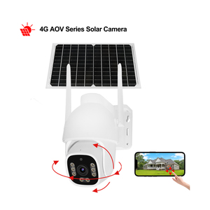 Super ahorro de energía AOV red Solar inteligente vigilancia PTZ cámara inalámbrica alimentada CCTV al aire libre 24 horas grabaciones 4G tarjeta SIM - Product Image 2