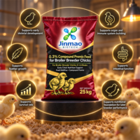 Minéraux et oligo-éléments de qualité alimentaire à 0,3 % avec enzymes et acides aminés pour poussins reproducteurs de chair - Marque Jinmao Favorise la Nutrition