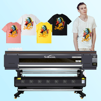 Impresora Digital de Inyección de Tinta de 1.9m para Impresión por Sublimación, Máquina Industrial de Sublimación con Cuatro Cabezales I3200-A1