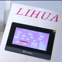 Lihua control automático de la longitud de la máquina plisadora textil profesional para el hogar