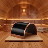 YOUNIQUE IDOME Équipement de fitness léger pour la gym, capsules de spa infrarouge lointain ciblées pour le corps, avec télécommande, pour le soin des seins féminins