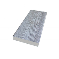 Decking en PVC, Decking extérieur en teck et bois, ressemble à du vrai bois