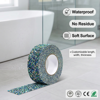 Bande antidérapante en caoutchouc, imperméable, souple, antidérapante, pour salle de bain, piscine, douche, sol, zone humide, sécurité