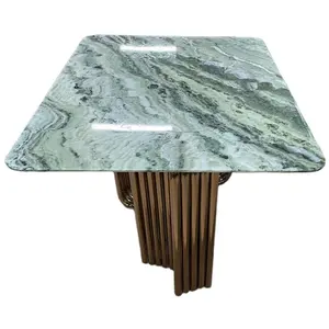 GOLDTOP OEM/ODM marmol Marmar losas Natural Stone Finished Product Clouds Jade Marble Countertops