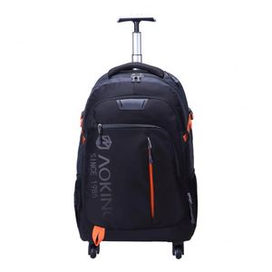 Free sample Water-Resistant, <b>Wheeled</b>, Rolling <b>Backpack</b> with Large Capacity for Unisex Travel Laptops - Product Image 1