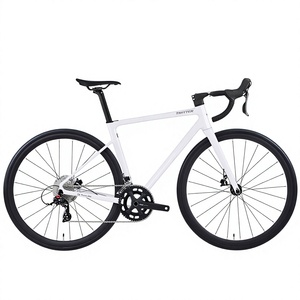 Bicicleta de Carretera Rígida de Aluminio <span class=keywords><strong>TWT</strong></span> C6 de 25 Modelos con Cableado Interno, Frenos de Disco Dobles, 24 Velocidades, Hidráulica - Product Image 1