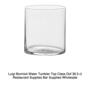 แก้วน้ำ Luigi Bormioli รุ่น Top Class DOF ความจุ 36.5 ซล. สูง 8.8 ซม. เส้นผ่านศูนย์กลาง 7.9 ซม. - Product Image 2