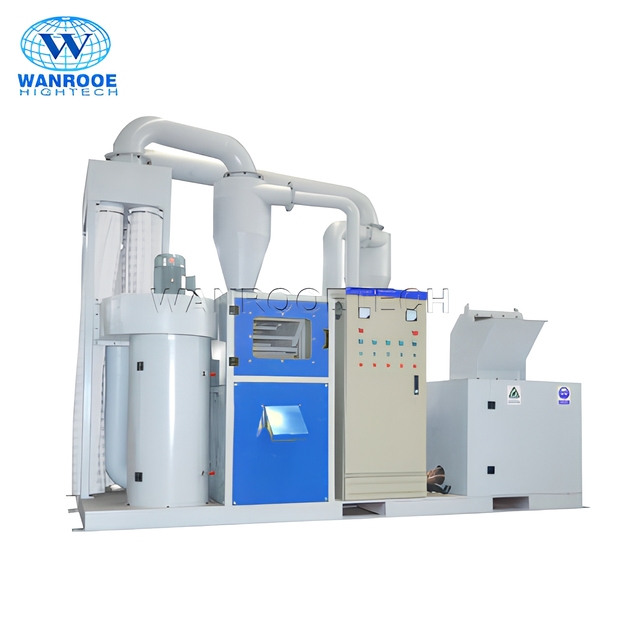 Copper Wire Cable Granulator Wire Separator Metal Shredder Machine