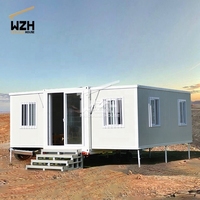 Maison conteneur pliable moderne de 40 pieds, conforme aux normes australiennes, étanche et écologique, préfabriquée, bureau portable extérieur