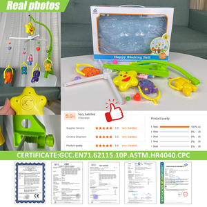 Móvil para <span class=keywords><strong>Cuna</strong></span> de Bebé con Peluches Colgantes para Recién Nacidos de 6 Meses o Más, Regalo para Niños Pequeños, Colgador de Plástico, Caja <span class=keywords><strong>Musical</strong></span> de Fieltro - Product Image 5