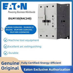 <span class=keywords><strong>EATON</strong></span> Moeller <span class=keywords><strong>DILM150</strong></span>(RAC240)  Excelentes Arrancadores y Contactores de Motor con Extinción de Arco para Aplicaciones Industriales - Product Image 1