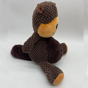 Bán buôn động vật thiết kế không nhồi Plush Pet đồ chơi squeaking Pet Đồ chơi con chó nhai đồ chơi - Product Image 2