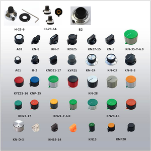 Perillas de Potenciómetro de Plástico Baquelita, Perilla de Plástico, Perillas de Eje de 6 mm - Product Image 2