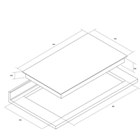 Cuisinière à induction électrique de haute puissance, de bonne qualité, en cristal noir, multifonction, design haut de gamme, Flexi Zone, 9 niveaux de cuisson