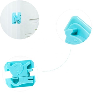 Cierres de Seguridad para Bebés con Forma de Cachorro de Dibujos Animados para Refrigeradores, <span class=keywords><strong>Bloqueador</strong></span> de Puertas, Candado - Product Image 4