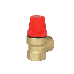 고품질 저가 1/2-1 황동 안전수압밸브 3바 6바 9바 16바 110C 압력완화밸브 - Product Image 5