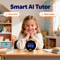Réveil intelligent pour enfants avec assistant d'étude, dispositif de chat vocal IA, enregistreur d'histoires pour l'éducation précoce des enfants