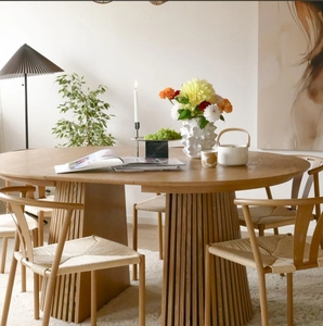 Andi hiện đại sang trọng vòng ngoài trời đồ nội thất nhà hàng và căn hộ bàn ăn gỗ mở rộng - Product Image 4