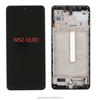 Écran LCD avec cadre et numériseur tactile pour Samsung M52, compatible Samsung M11 J6 2018