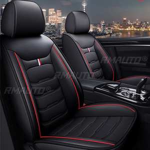 Fundas de Asiento de Coche de Cuero PU, Fundas Universales para Asientos Delanteros, Cojín Protector para Asientos de Auto - Product Image 3