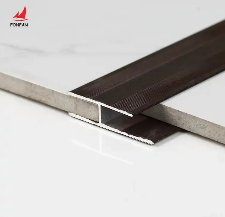 H forma all'ingrosso su misura lunghezza tenuta forma di piastrelle con bordo ad angolo piastrelle per pavimento