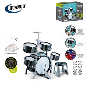Juguete de Instrumento Musical para Niños, Juego de Batería, Juguete de Batería de Jazz para Niños y Niñas - Product Image 2