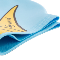 Gorro de Natación de Silicona con Personajes de Dibujos Animados para Niños, Transpirable, Antideslizante, para Piscina, Bonito Gorro de Natación para Niños