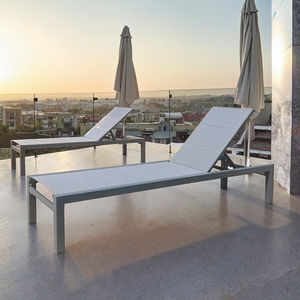 Lujo ajustable playa salón piscina tumbona moderna al aire libre sala de estar Muebles de Jardín-para hoteles parques patios Villas-<span class=keywords><strong>Marieta</strong></span> - Product Image 1