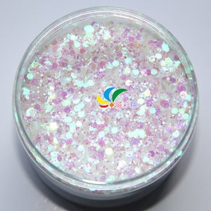 C03 <b>Red</b> Light Iridescent <b>Glitter</b> Powder 2.5mm Craft Supply For Resin Art - Product Image 4