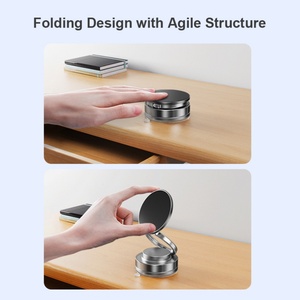 Strong <b>Magnet</b> Vacuum Suction Car Phone Holder 360° Rotation Foldable Dashboard Mount with <b>N52</b> <b>Magnets</b> for iPhone All Smartphones - Product Image 5