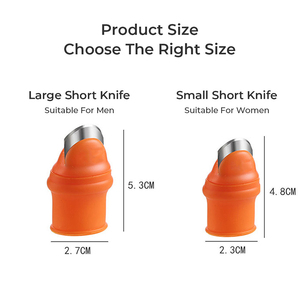 Couteau multifonction en silicone pour cueillir les légumes du jardin, vente en gros - Product Image 4