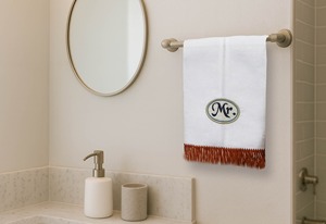 <b>For</b> <b>Him</b> <b>Linen</b> Guest Towel, Minimalist Hand Towel <b>Gift</b> <b>for</b> Men, Absorbent <b>Linen</b> Cotton Bathroom Kitchen Decor - Product Image 3