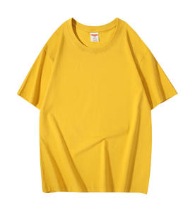 Oferta al por mayor: Camiseta base para impresión DTG, MOQ bajo, camiseta sin etiquetas de alta densidad, camiseta de 260 g/m² de peso pesado, en stock, lista para envío. - Product Image 3