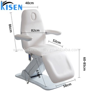 Table de massage électrique médicale KISEN de haute qualité à 3 moteurs réglables, table de soin esthétique, table de tatouage, table de beauté pour salon - Product Image 6