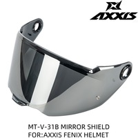 AXXIS FENIX Motosiklet Kaskı Lens Değişimi için MT-V-31B Hızlı Çıkartmalı ECE Sertifikalı PC Malzemesi