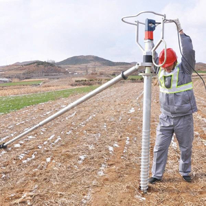 Gran oferta, juego de máquina de controlador de pila de tornillo de tierra para fijación de tornillo de tierra para estructura de montaje <span class=keywords><strong>Solar</strong></span> - Product Image 5