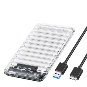 2139U3 2.5 pouces Transparent SATA vers USB3.0 boîtier de <span class=keywords><strong>disque</strong></span> <span class=keywords><strong>dur</strong></span> <span class=keywords><strong>externe</strong></span> sans outil boîtier de <span class=keywords><strong>disque</strong></span> <span class=keywords><strong>dur</strong></span> pour PC portable - Product Image 1