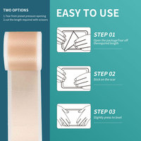 Bandes de gel en silicone de qualité médicale pour cicatrices, feuilles anti-rides pour l'approvisionnement en soins de santé, OEM ODM, ruban adhésif pour cicatrices corporelles