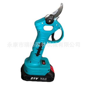 Sécateur électrique sans fil au lithium 21V Max pour la taille des branches avec lame en acier inoxydable à conception bypass - Product Image 1