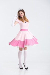 <span class=keywords><strong>Disfraz</strong></span> de <span class=keywords><strong>princesa</strong></span> melocotón de lujo para adultos, <span class=keywords><strong>disfraz</strong></span> de <span class=keywords><strong>princesa</strong></span> melocotón para <span class=keywords><strong>mujer</strong></span>, fiesta de Super Brothers, disfraces de Halloween - Product Image 5