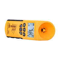 Compteur de hauteur de câble à ultrasons 6 câbles de mesure Affichage LCD Plage de mesure (hauteur 3-23m Plan 3-15m) Capteur intelligent AR600E