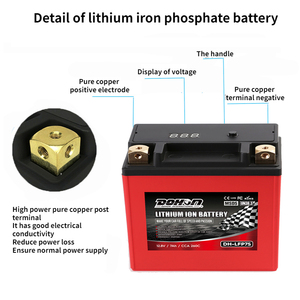 <span class=keywords><strong>Batterie</strong></span> de démarrage de <span class=keywords><strong>moto</strong></span> au Lithium <span class=keywords><strong>12v</strong></span> 12.8V 4ah 5ah 7ah <span class=keywords><strong>9ah</strong></span> 10ah 12ah <span class=keywords><strong>batterie</strong></span> de démarrage <span class=keywords><strong>12v</strong></span> <span class=keywords><strong>batterie</strong></span> lifepo4 - Product Image 6